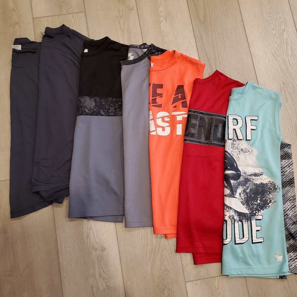 XL Boys 14 Muscle Tank Top Bundlw